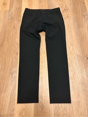 Alberto Pipe Ceramica Black Dress Pants Men’s 30x32 Regular Slim Fit Trousers